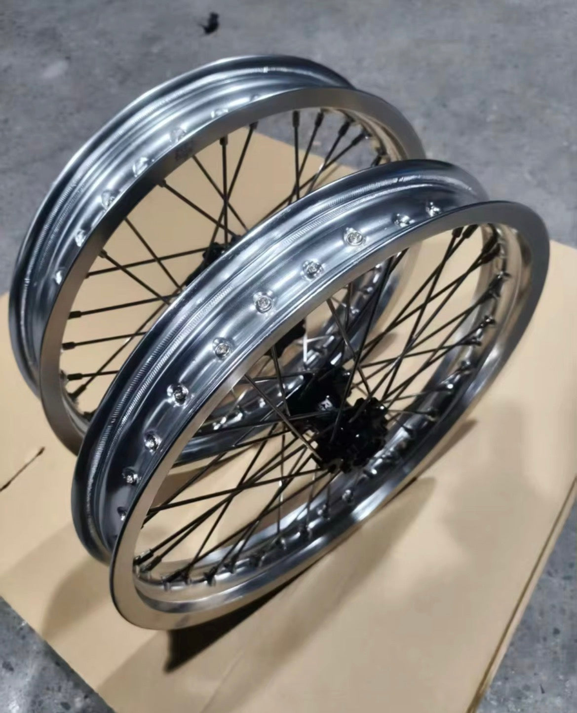 Supermoto Wheel Set For Surron LBX/E Ride Pro SS 2.0
